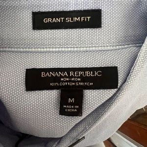 Banana Republic Grant Slim Fit Dress shirt
